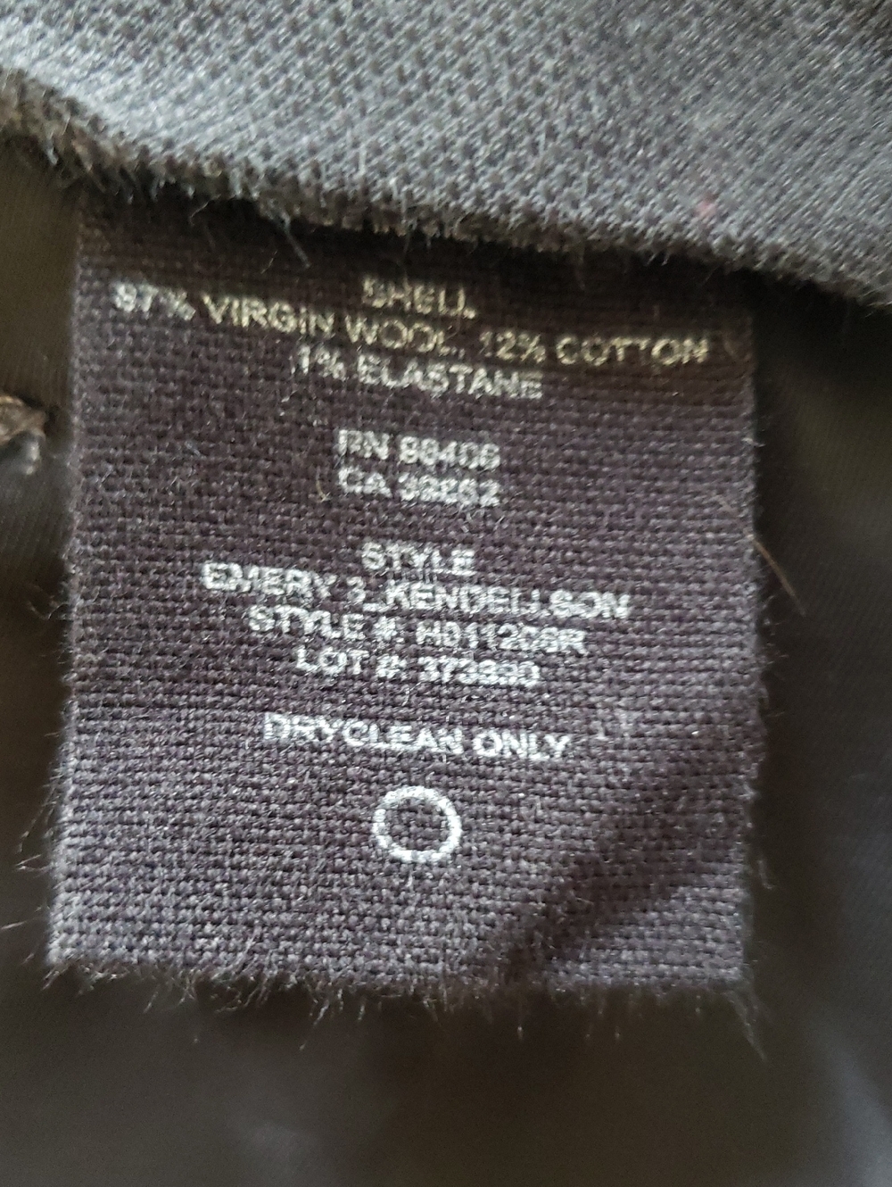 THEORY Emery Black White Tweed Straight‑Leg Trouser Pant | Virgin Wool Blend | 2 - Picture 14 of 14